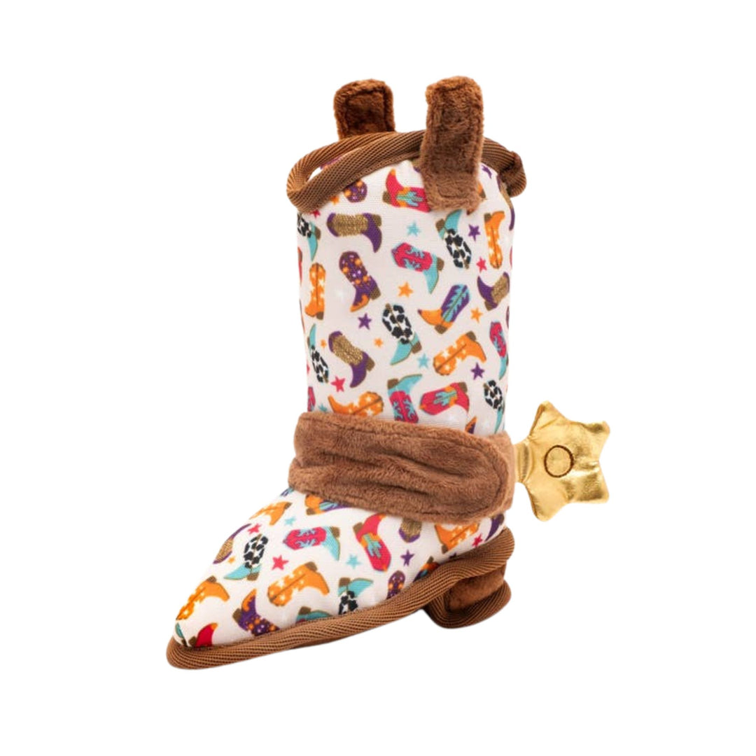 Wild West Cowboy Boot Dog Toy