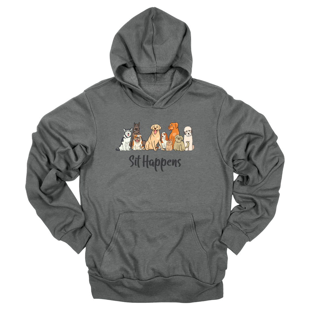 Sit Happens | Sponge fleece Hoodie