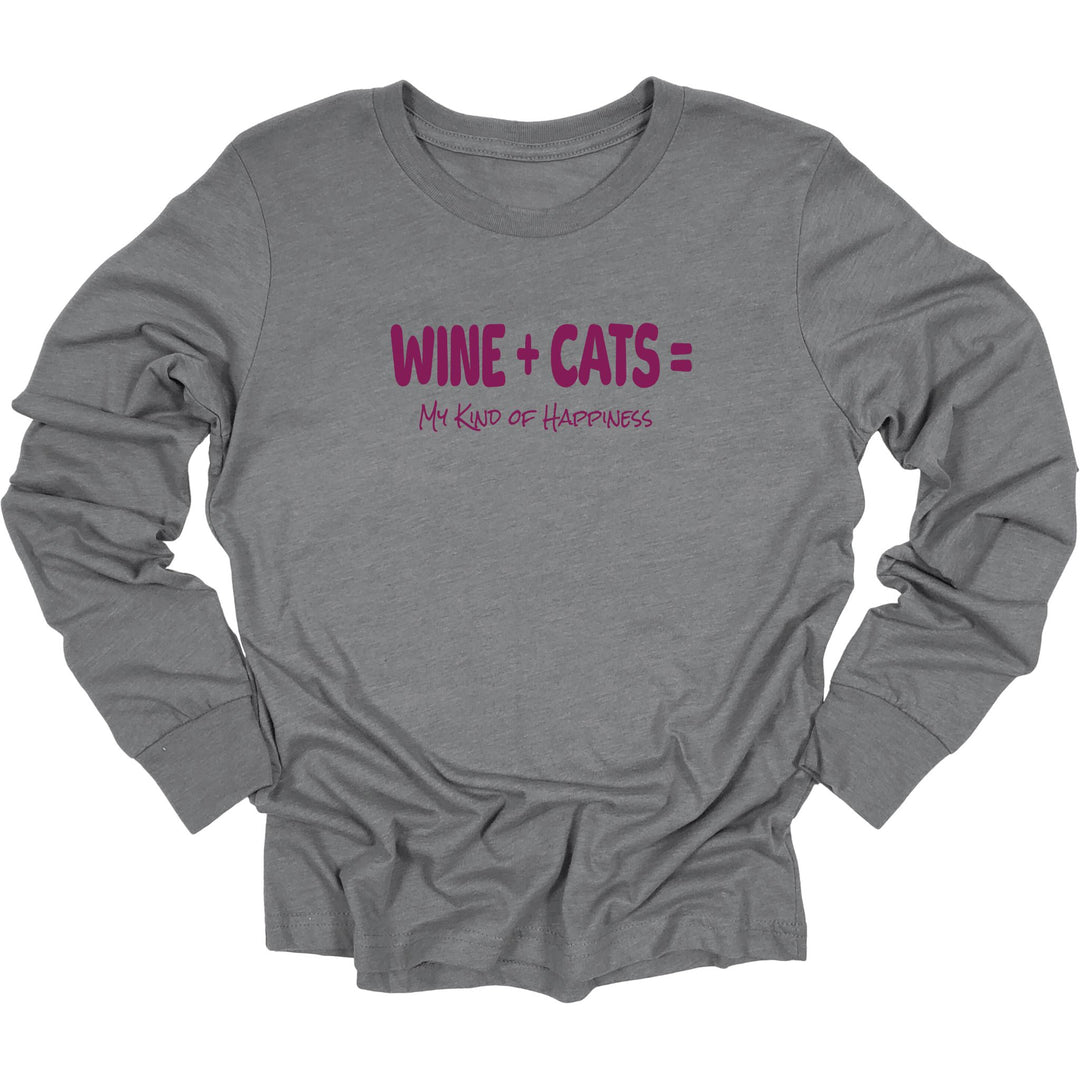 Wine + Cats = Happiness