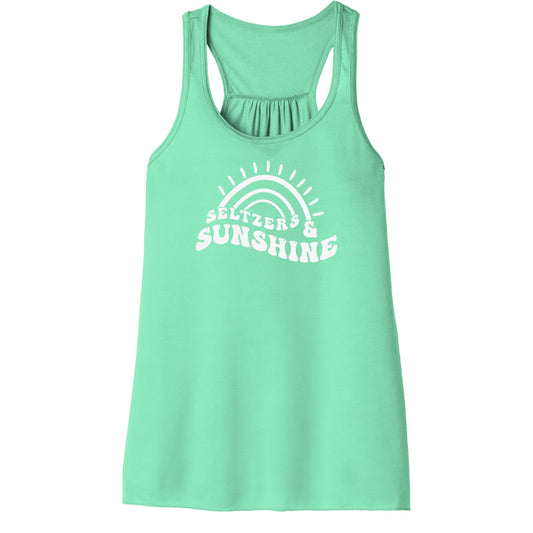 Seltzers and Sunshine Flowy Tank