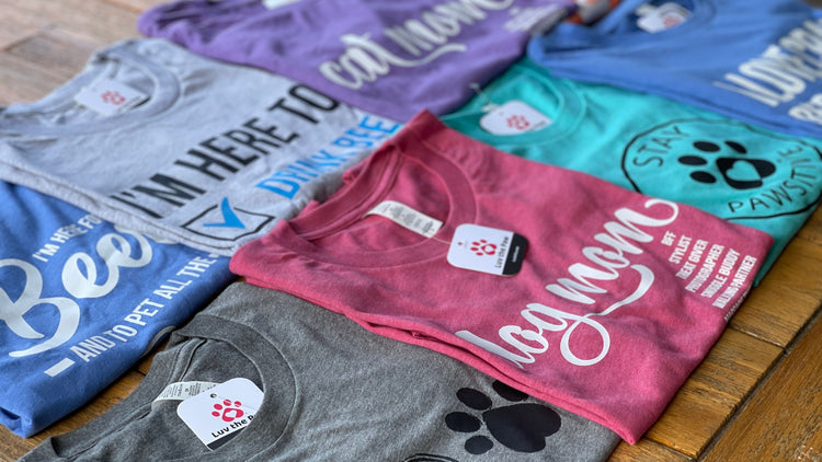 Unisex Tees - Luv the Paw