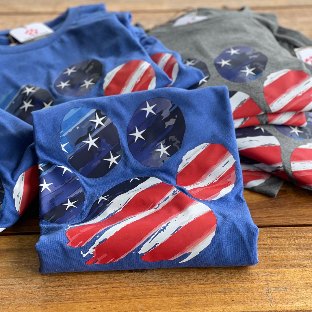 Patriotic Gear for Pet Parents - Luv the Paw