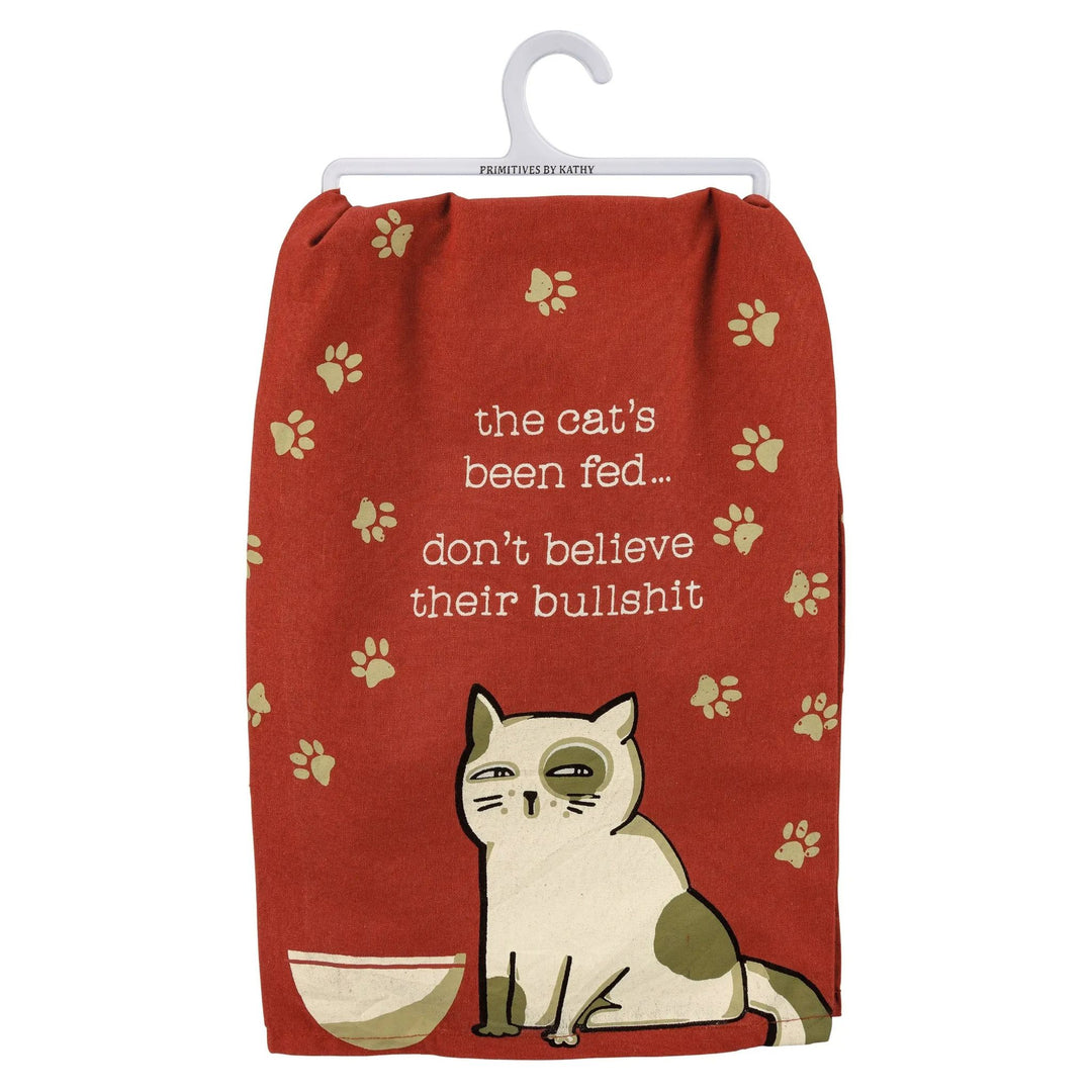 Funny Cat Kitchen Towels | Gift for Cat Lovers - Luv the Paw