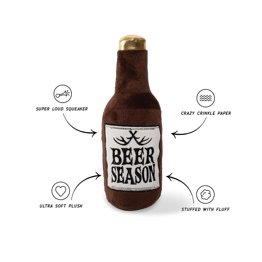 Beer Season Dog Toy