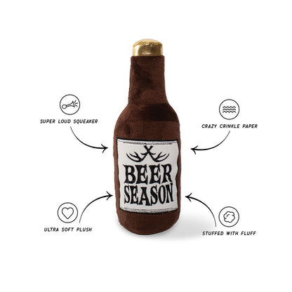 Beer Season Dog Toy
