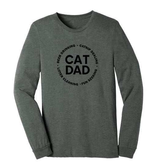 Cat Dad | Long Sleeve | Luv the Paw