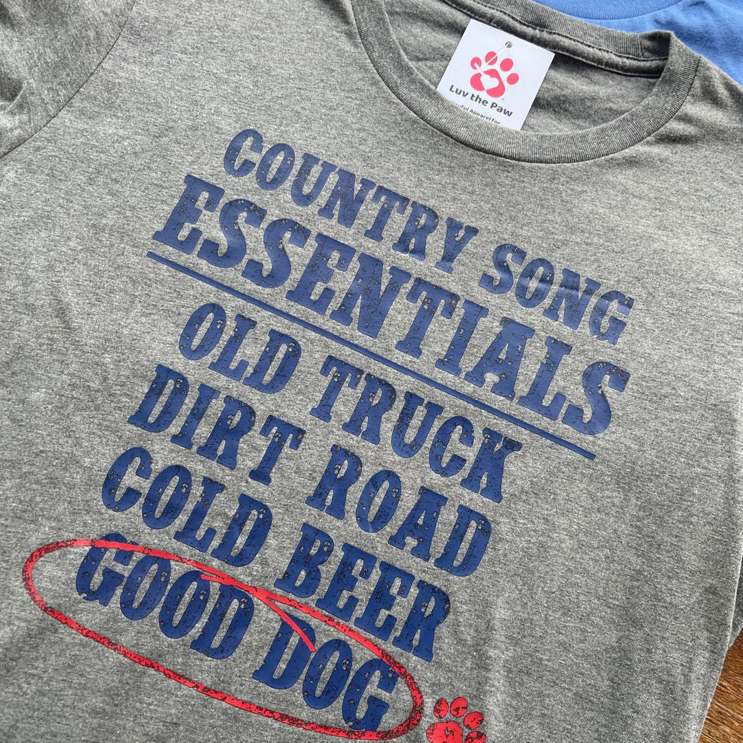 Country Music and Dogs - Luv the Paw