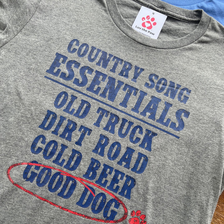 Country Music and Dogs - Luv the Paw