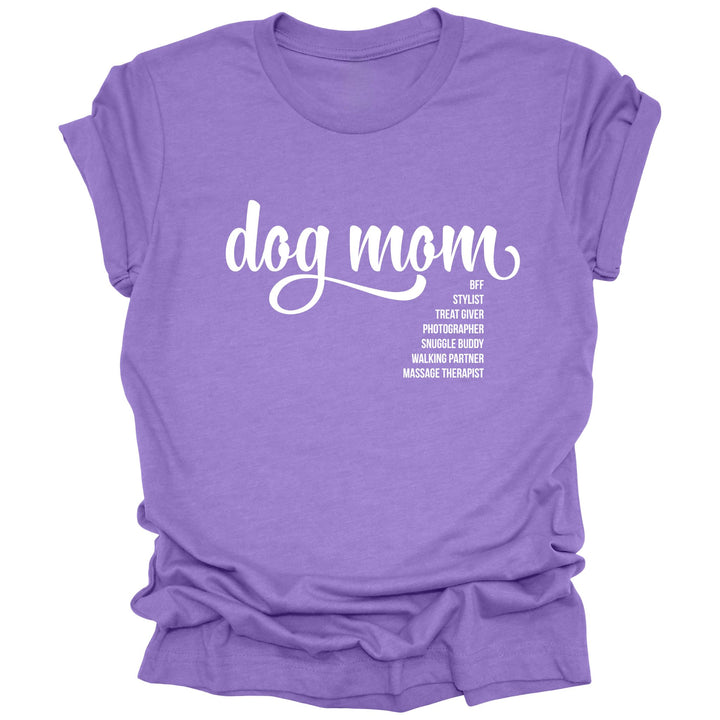 Dog Mom T-shirt - Luv the Paw