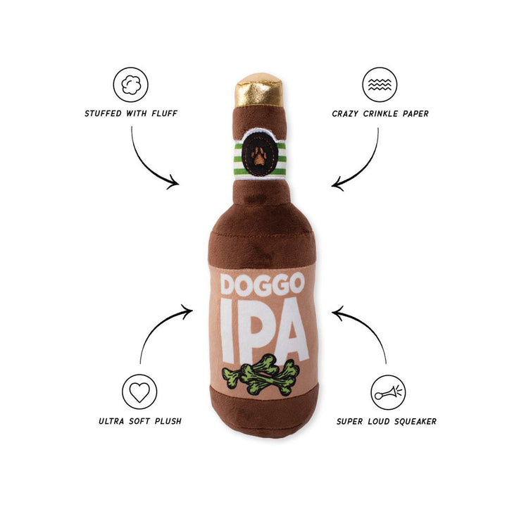 DOGGO IPA PLUSH DOG TOY – PetShop by Fringe Studio