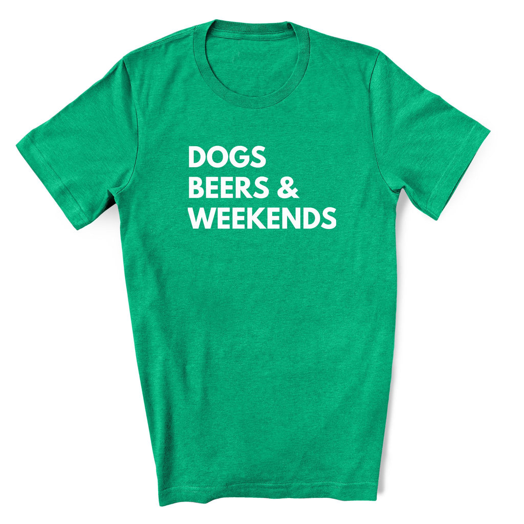 wine dogs and weekends shirt