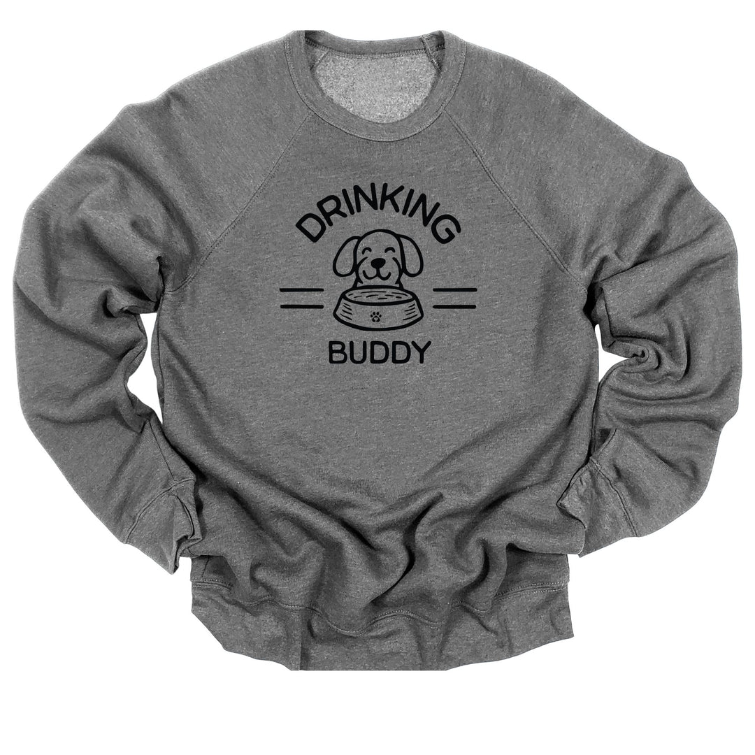 Drinking Buddy Triblend Spongefleece sweatshirt