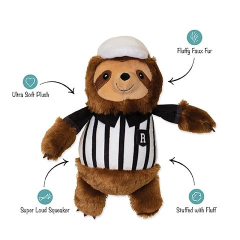 Football Dog Toy - The Rufferee Plush Dog Toy by Fringe