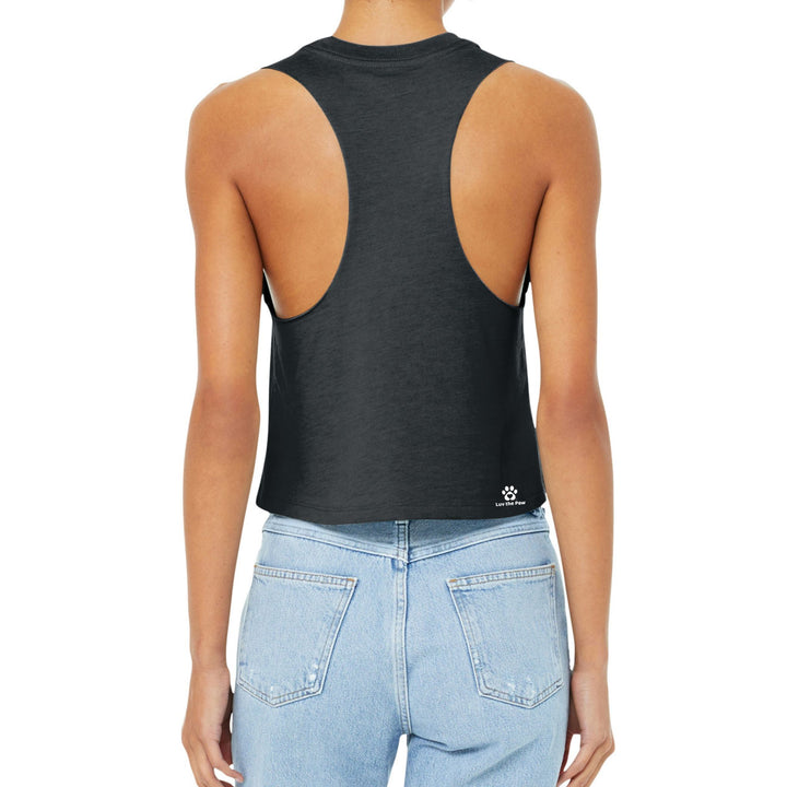 Here For Beer &amp; Pet Dogs Cropped Tank - Luv the Paw