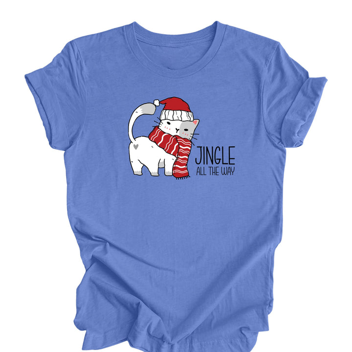 Jingle All The Way - Holiday Cat T-Shirt