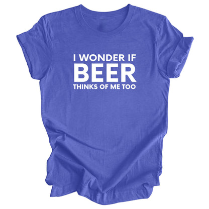 Craft Beer Lovers Apparel – Conversation Starter Shirt - Blue