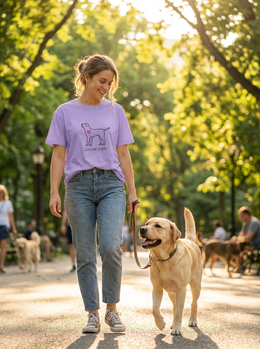 Luv Like A Dog - T-shirt for Dog People