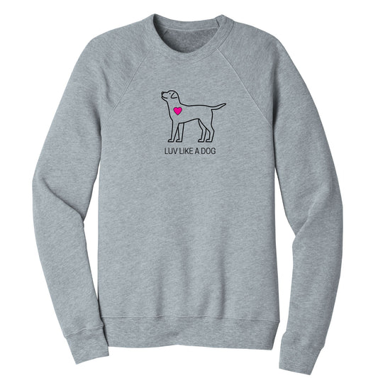 Luv Like A Dog Spongefleece Sweatshirt