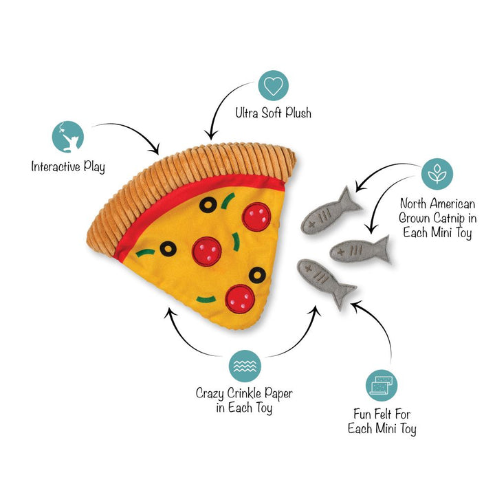 Pepurroni and Sardines Please Cat Puzzle Toy