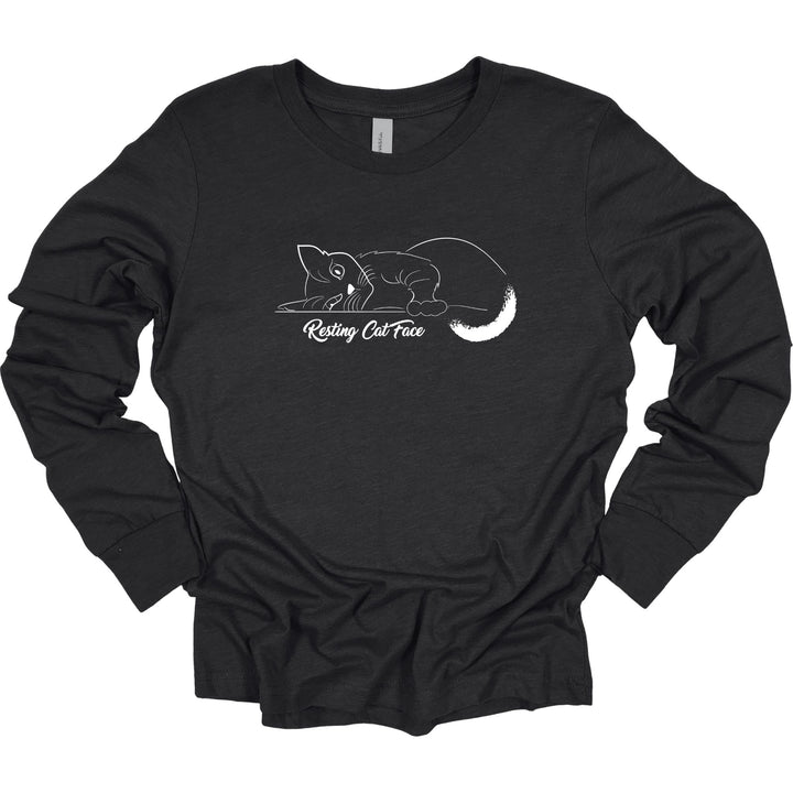 Resting Cat Face - Long Sleeve