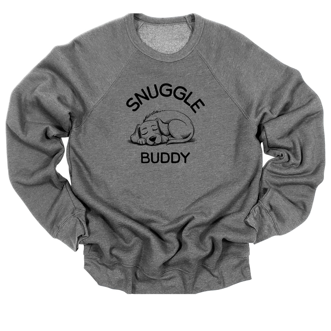 Snuggle Buddy spongefleece sweatshirt in grey triblend