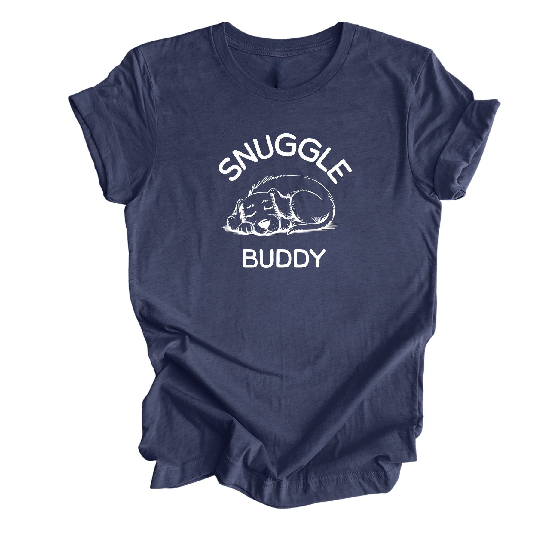 【AAKE】SNUGGLE BUDDIES TEE Snuggle_Buddy_-_Heather_Navy_-