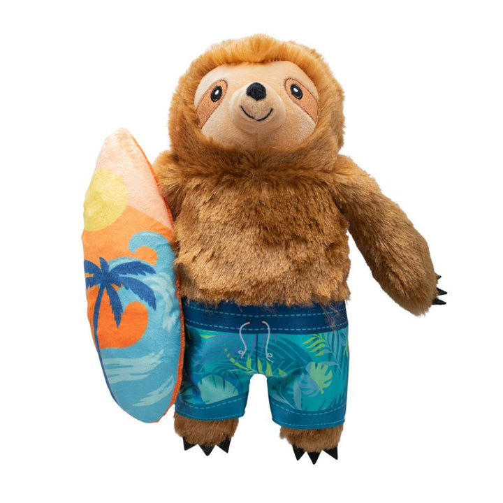 Makin’ Waves Dog Toy – Surfboard Squirrel Squeaky Toy