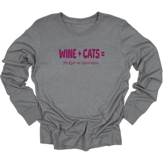 Wine + Cats = Happiness