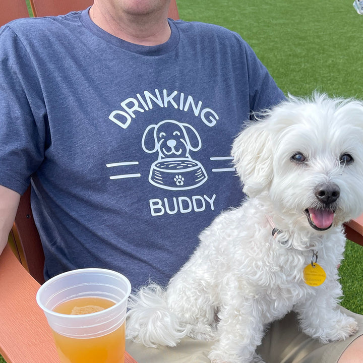 Drinking Buddy T-shirt - Luv the Paw