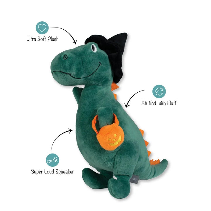 Candy Rex Halloween Plush Dog Toy