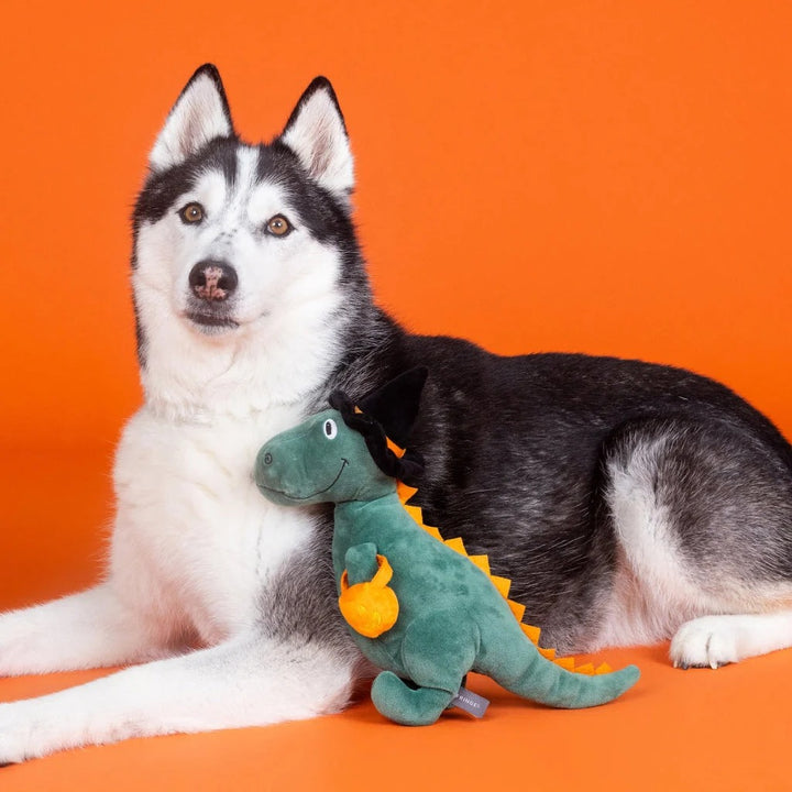 Candy Rex Halloween Plush Dog Toy