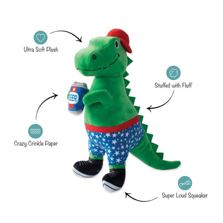 Mr. 4th of July Dog Toy – Let Freedom Squeak