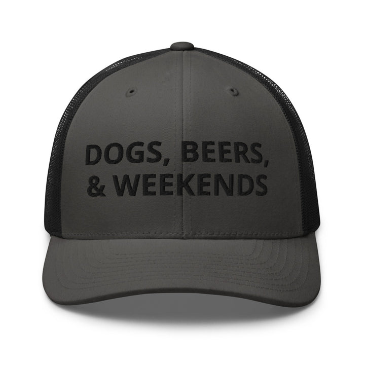 Dogs, Beers & Weekends Trucker Hat
