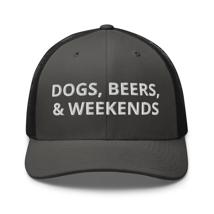 Dogs, Beers & Weekends Trucker Hat