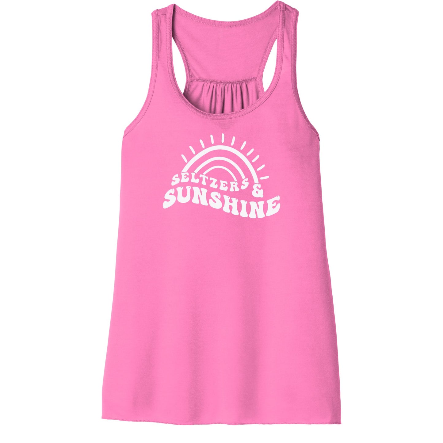 Seltzers and Sunshine Flowy Tank