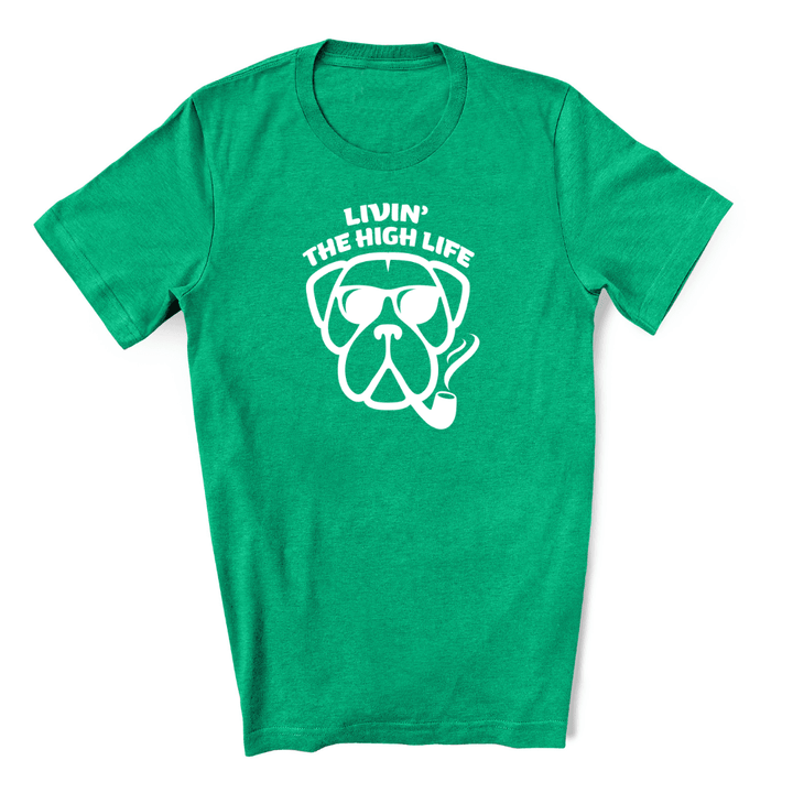 Livin The High Life - Unisex Graphic Tee - Luv the Paw